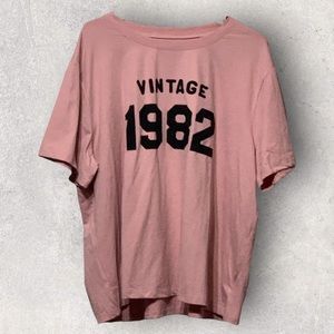 SHEIN Graphic tee “Vintage 1982”